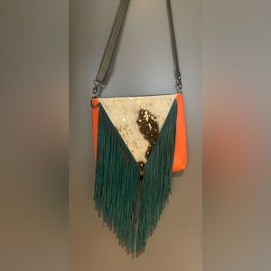 Fringe purse